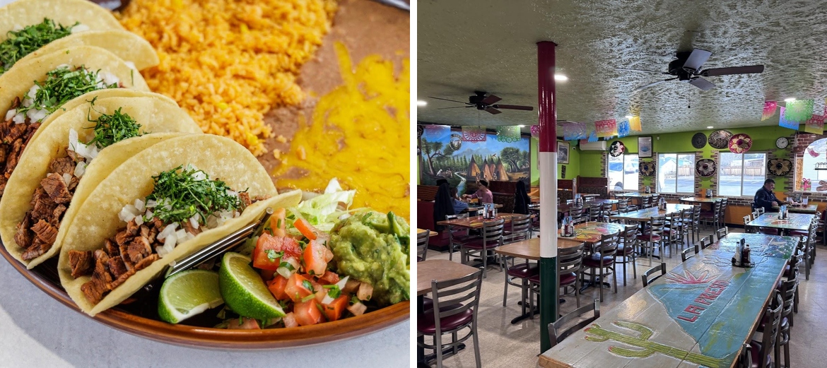 La Presa Mexican Restaurant Menu